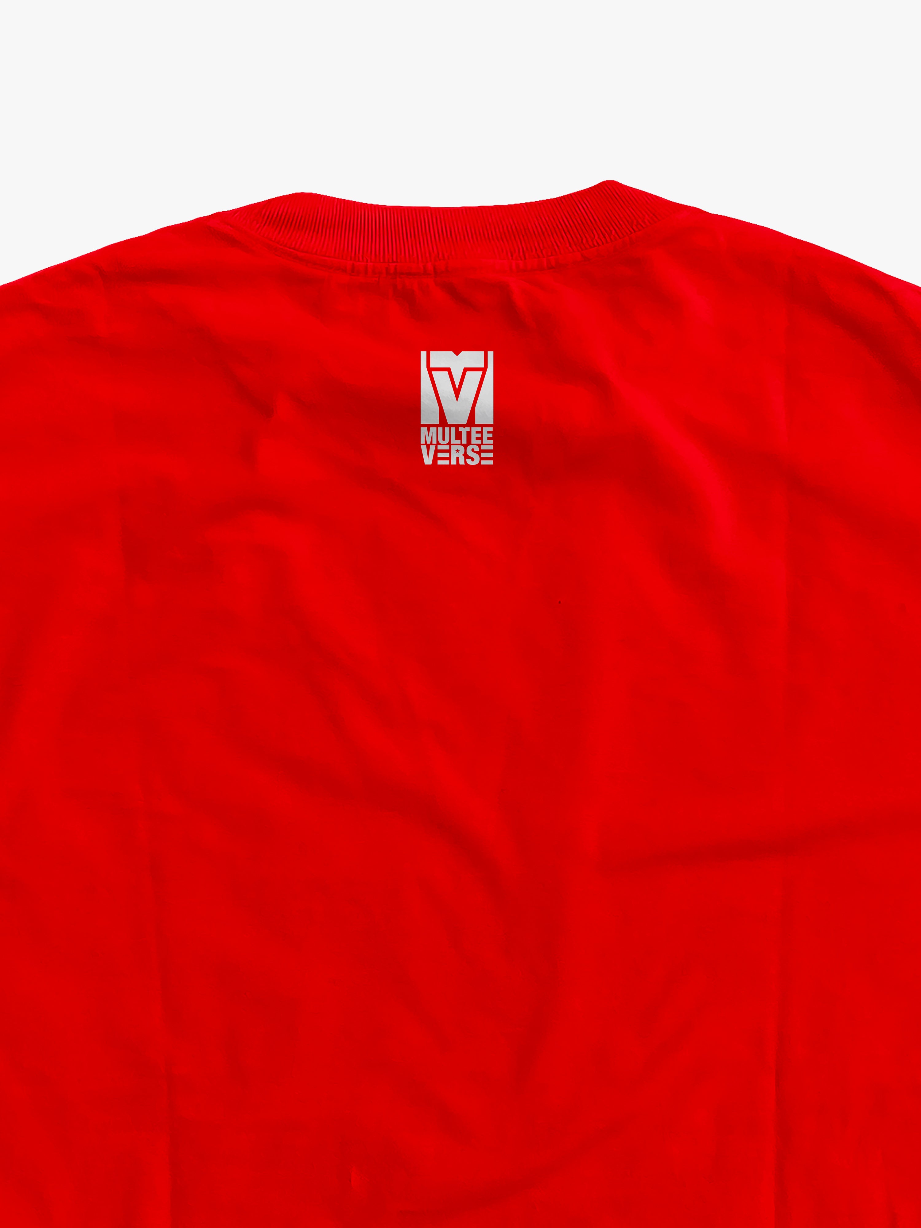 MULTEEVERSE M-BLEM GENESIS T-SHIRT - RED