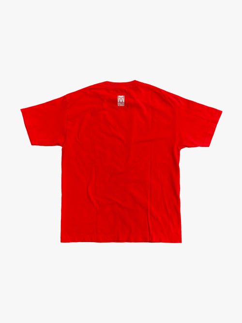 MULTEEVERSE M-BLEM GENESIS T-SHIRT - RED