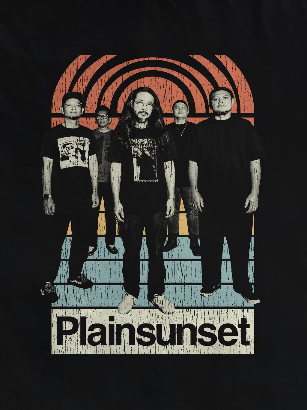 [PRE-ORDER] PLAINSUNSET X MULTEEVERSE "CO-LAB X" T-SHIRT